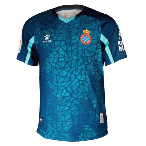 Tailandia Camiseta RCD Español 2ª 2020/21 Azul
